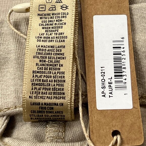 SKIMS Sleep Short Taupe Womens Large - Picture 10 of 12